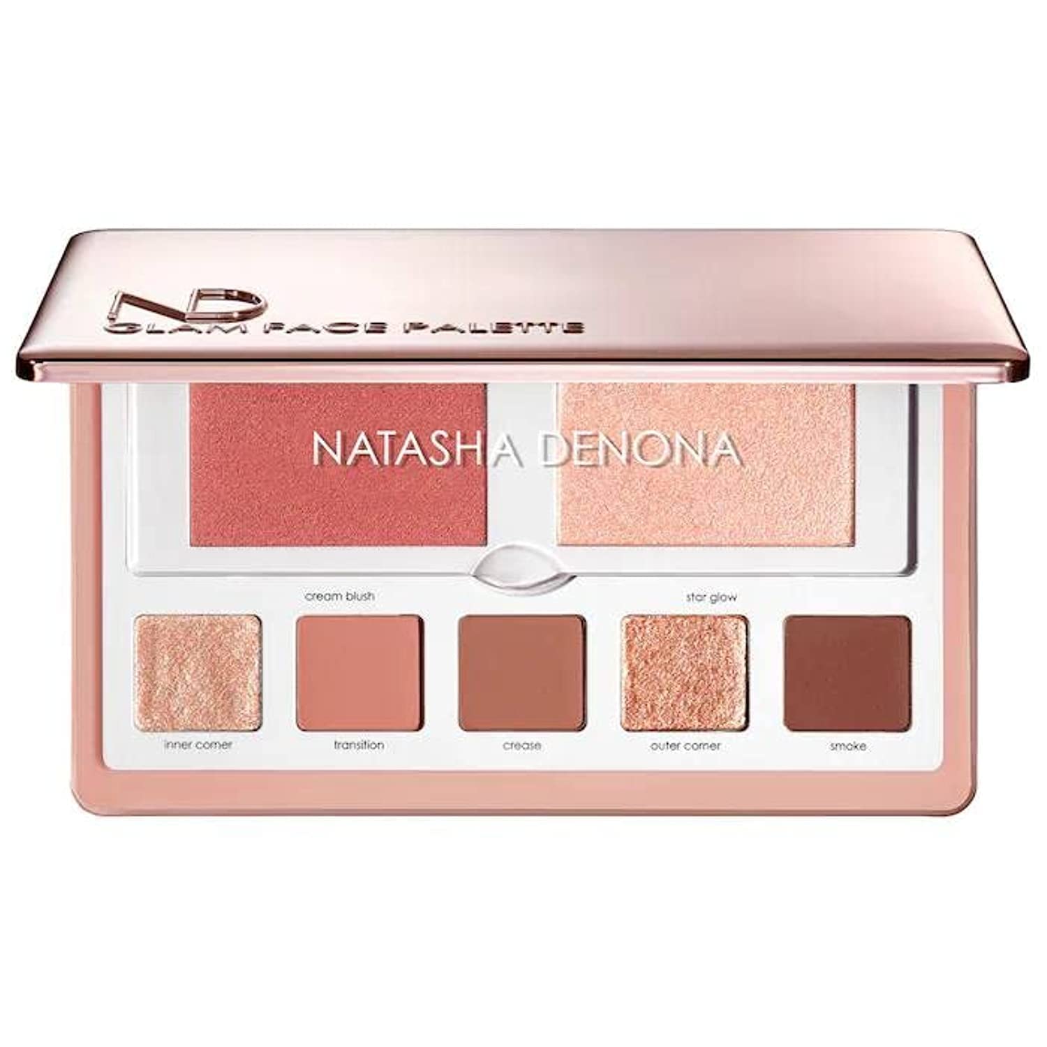 Natasha Denona Glam Face & Eye Palette Light - All-in-One Neutral Look