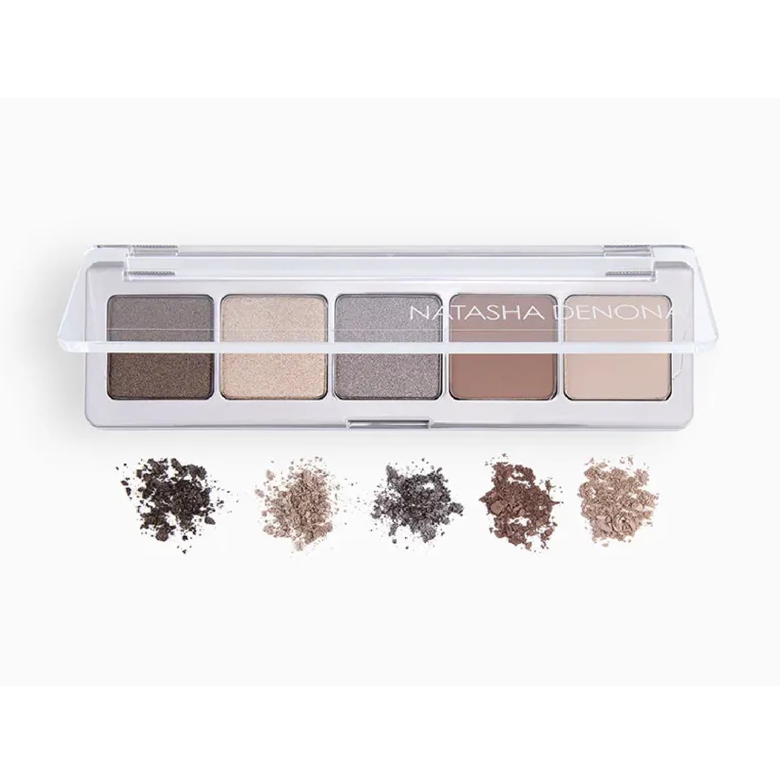 Natasha Denona Hot Taupic Mini Eyeshadow Palette – Travel-Ready Five-Shade Taupe Palette | 0.39oz