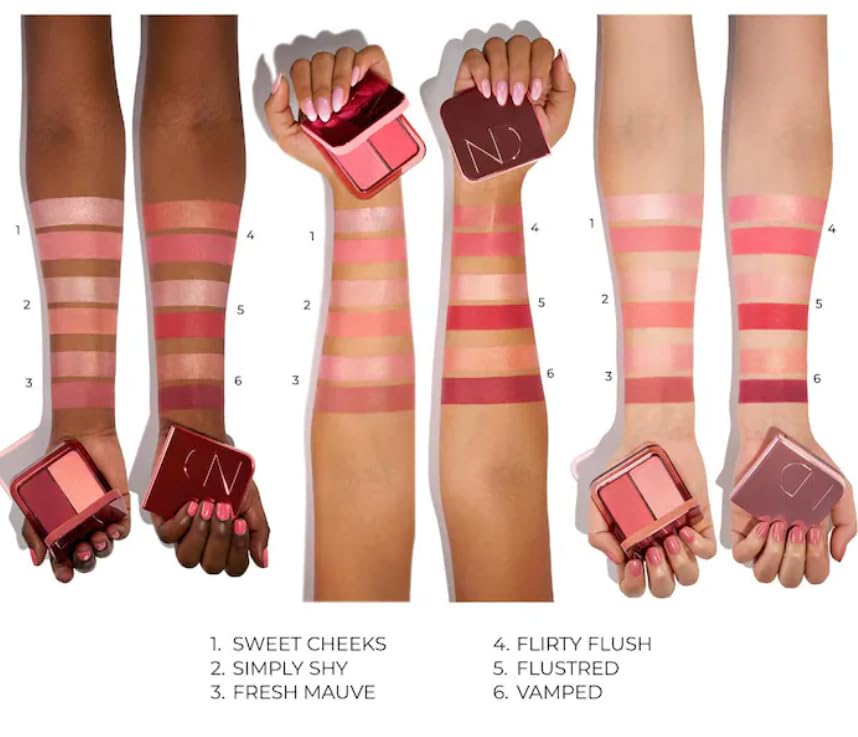 Natasha Denona Hy-Blush Cloudy Cream Cheek Duo in Sweet Cheeks — Complimentary Face Sheet Masque