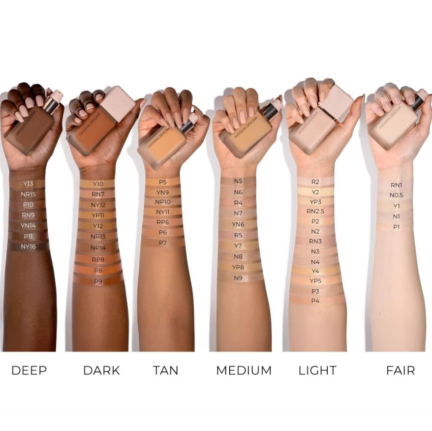 Natasha Denona HY-GLAM Foundation RN2.5 – Fair Light Rosy | Hydrating Serum Foundation