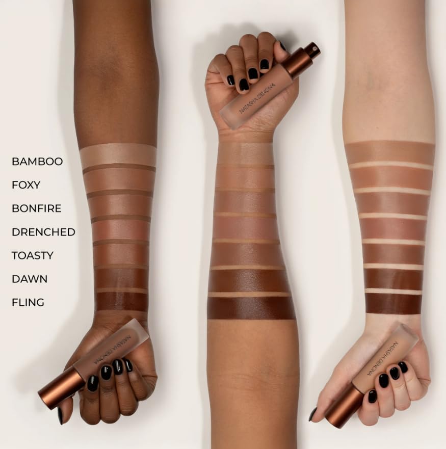 Natasha Denona HY-SCULPT LIQUID BRONZER Foxy – Serum-Infused, Water-Resistant Bronzer