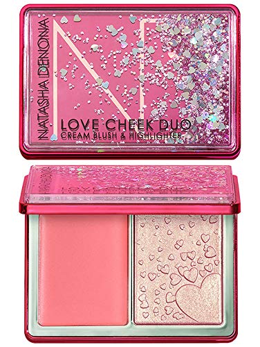 Natasha Denona Love Cheek Duo Palette – Cream Blush & Glow Highlighter