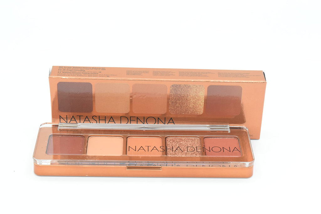 Natasha Denona MINI BRONZE EYESHADOW PALETTE – 5 Warm-Toned Shades
