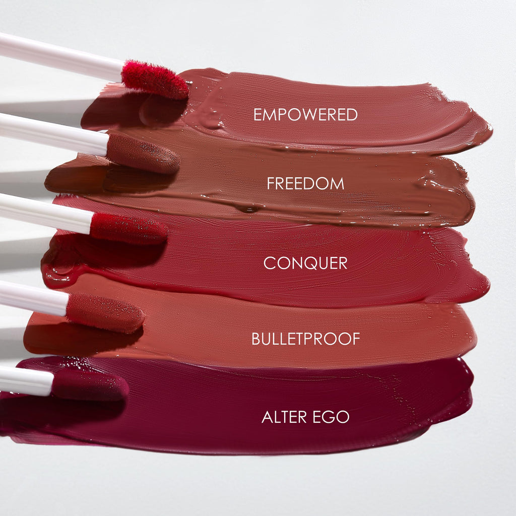 NATASHA MOOR Molten Matte Liquid Lipstick — 12-Hour Hydrating Matte, Waterproof & Kiss-Proof