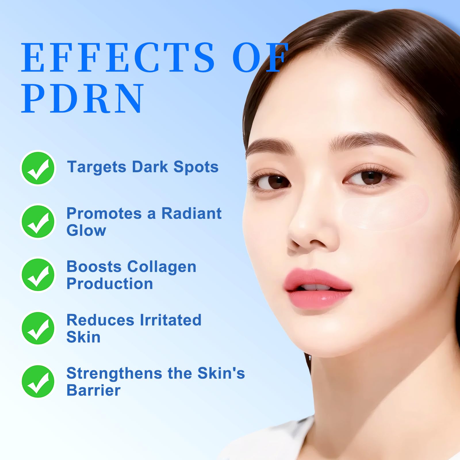 Natener 8 PDRN Micro Eye Patches | Puffy Eyes, Dark Circles & Wrinkles