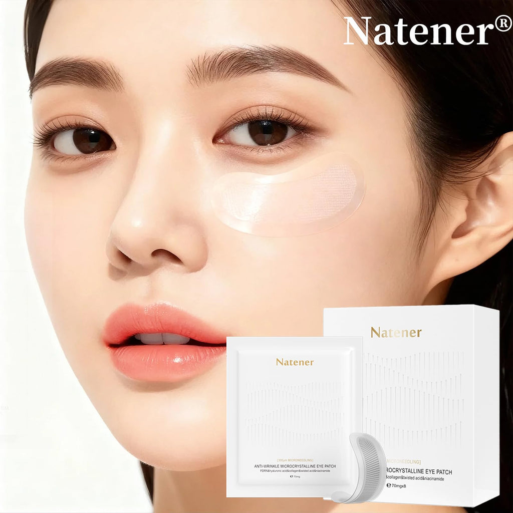 Natener 8 PDRN Micro Eye Patches | Puffy Eyes, Dark Circles & Wrinkles
