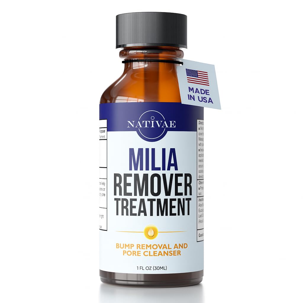 Nativae Milia Remover — Eye & Face Milia Spot Treatment with Salicylic Acid & Tea Tree