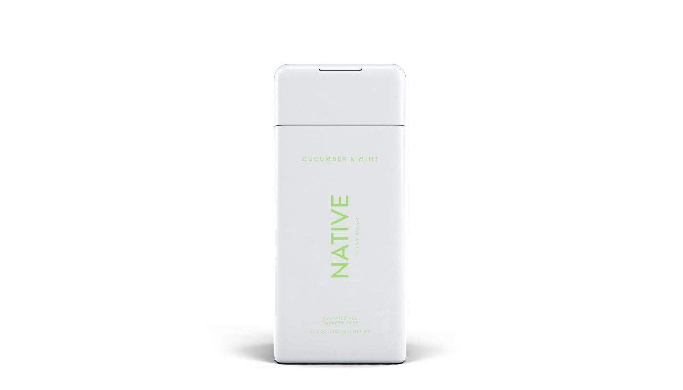 Native Body Wash Cucumber & Mint 11.5 oz | Fresh, Hydrating Clean