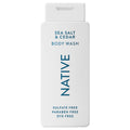 Native Body Wash Sea Salt & Cedar — Sulfate Free, Paraben Free, Dye Free, Hydrating 18 oz