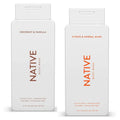 Native Body Wash Twin Pack – Coconut & Vanilla + Citrus & Herbal Musk – 18 oz Each