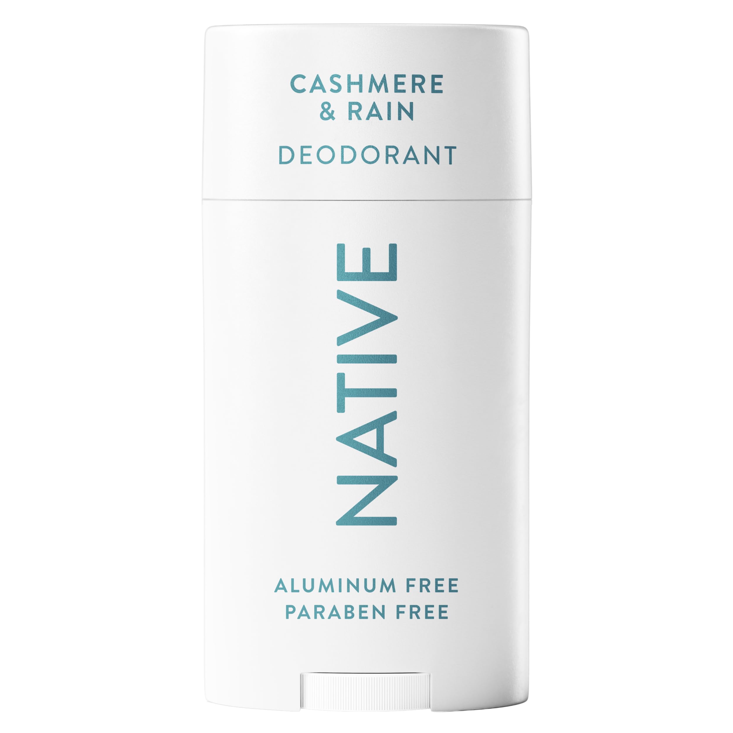 Native Cashmere & Rain Deodorant – Aluminum-Free 72-Hour Odor Protection (2.65 oz)