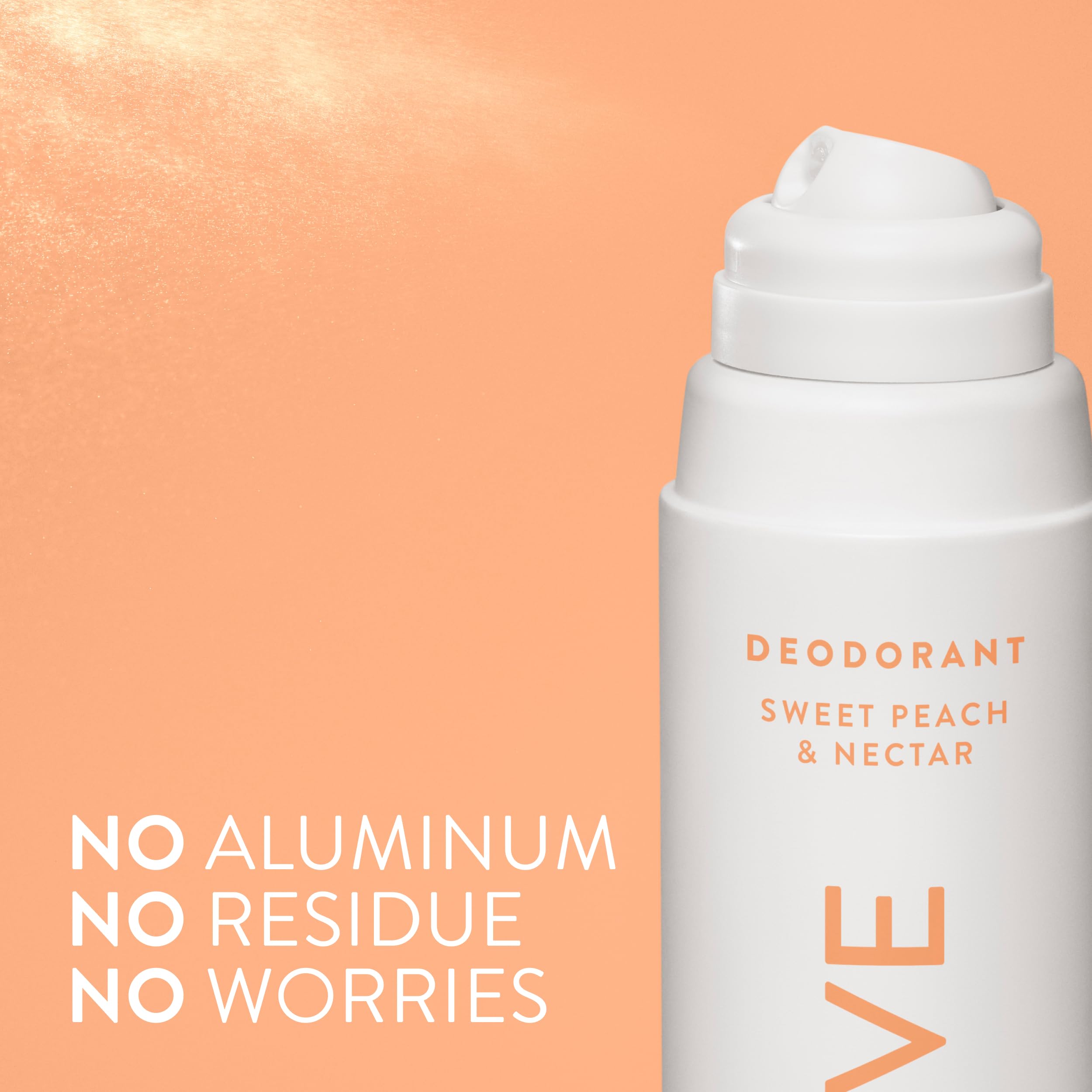 Native Deodorant Spray: Sweet Peach & Nectar – 72-Hour Odor Protection, Aluminum Free