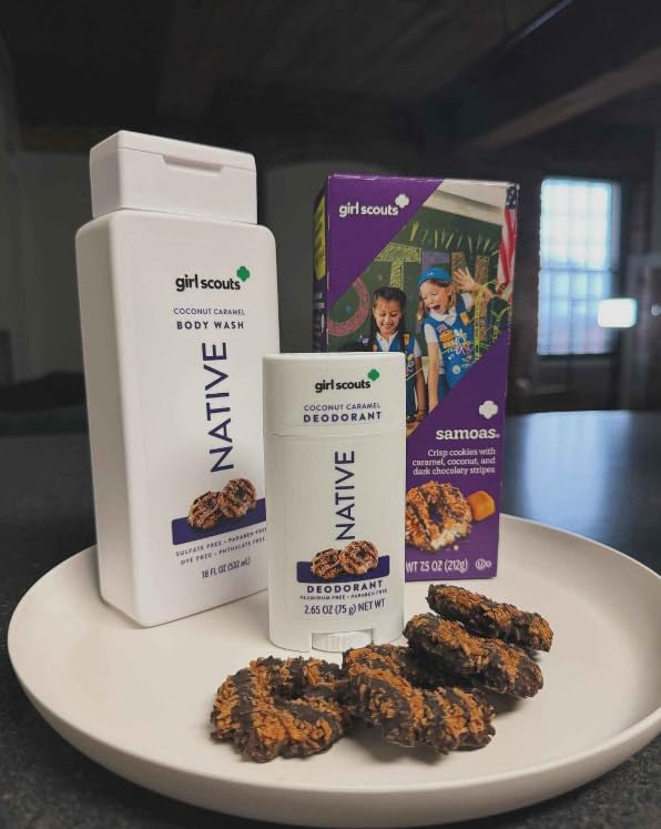 Native Limited Edition Girl Scout Coconut Caramel Cookie Deodorant – 2.65 oz