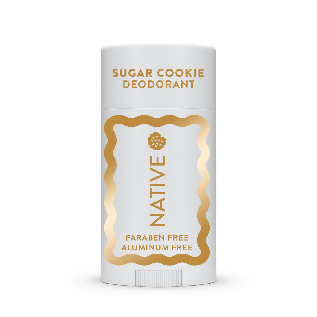 Native Deodorant Holiday Edition Sugar Cookie – 72-Hour Odor Control, Aluminum-Free for Women & Men