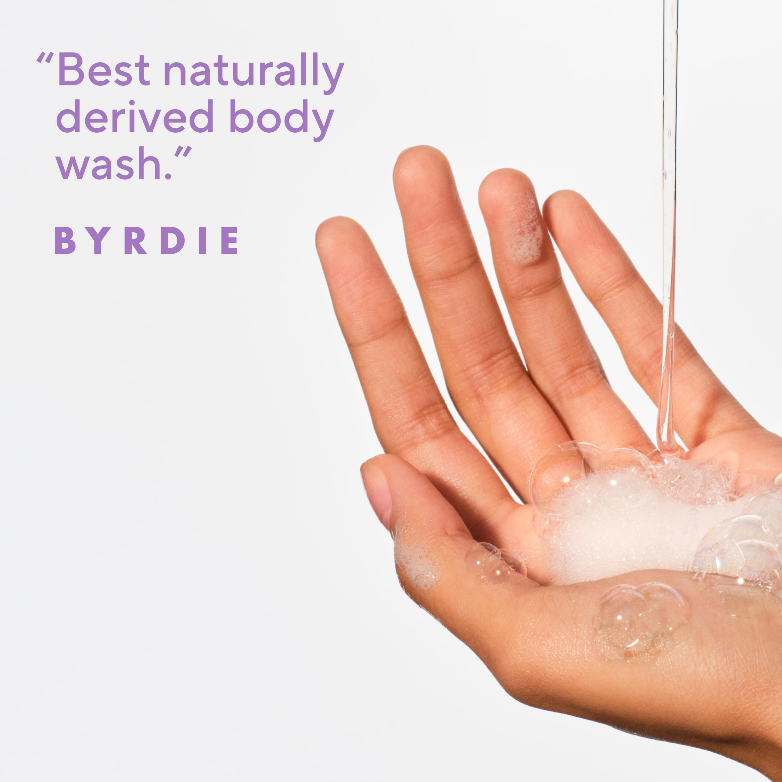 Native Sulfate-Free Body Wash Lilac & White Tea, 36 oz | Plant-Based, Gentle Cleanser