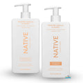 Native Toasted Vanilla & Honey Shampoo + Conditioner (8.25 oz x 2) – Sulfate Free, Vegan, Cruelty-Free