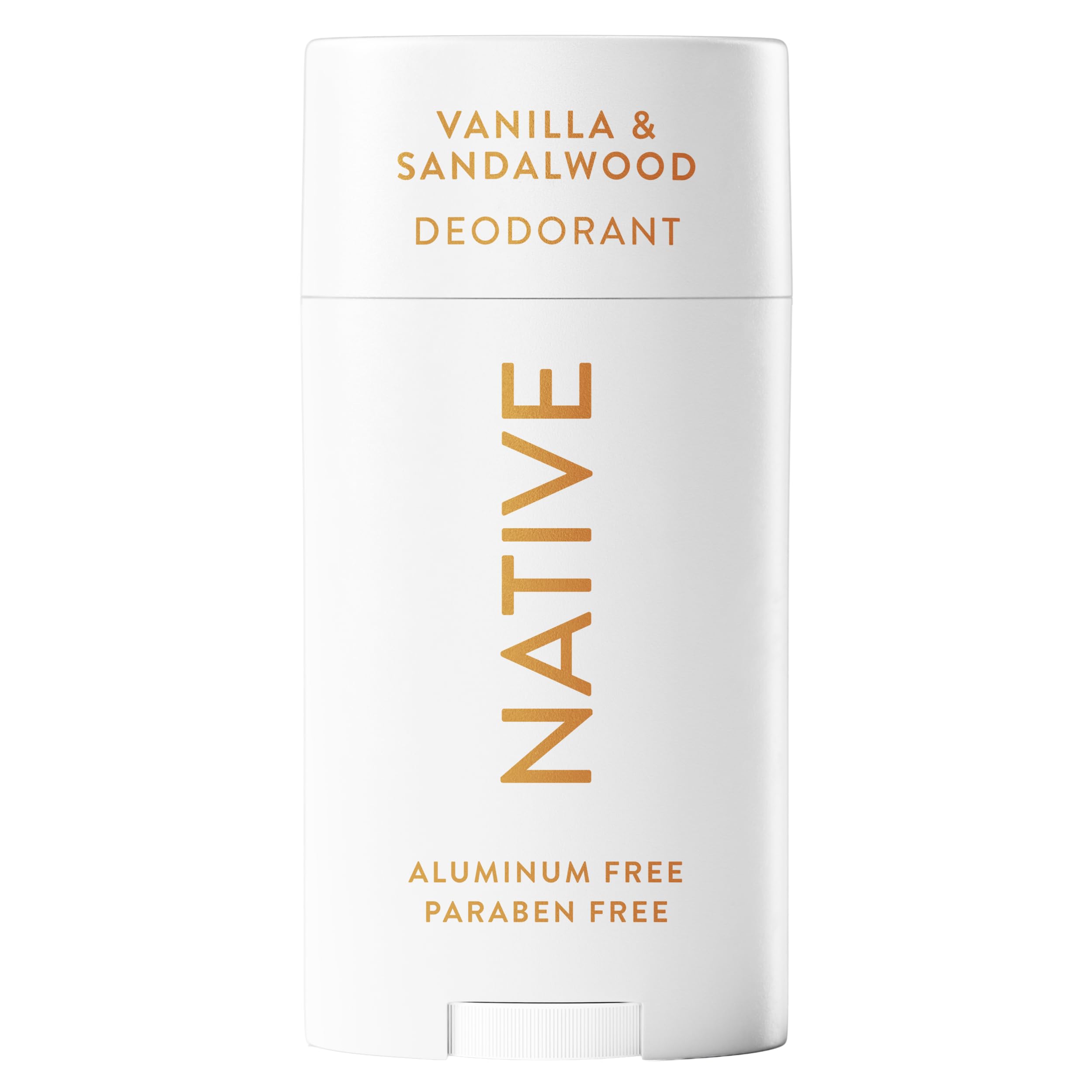 Native Vanilla & Sandalwood Deodorant 2.65 oz — Aluminum-Free, Unisex Odor Protection