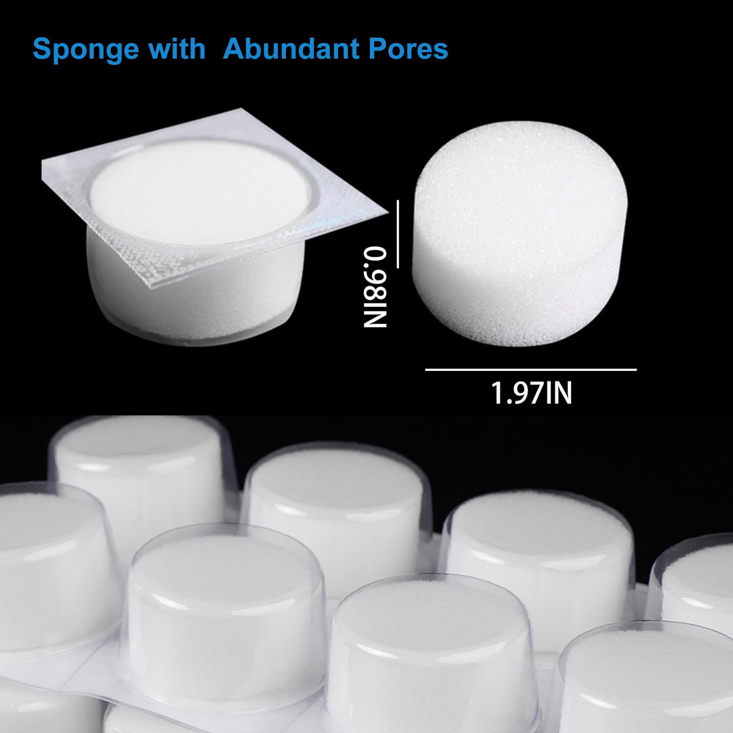 NATUMER Dip Foam Cups: 18 Dip Cups + 20 Cup Holders for Tattoo Cleaning