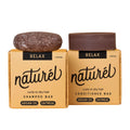 NATURÉL Relax Moisturizing Shampoo & Conditioner Set – Argan Oil & Colloidal Oatmeal | Vegan, Made in USA
