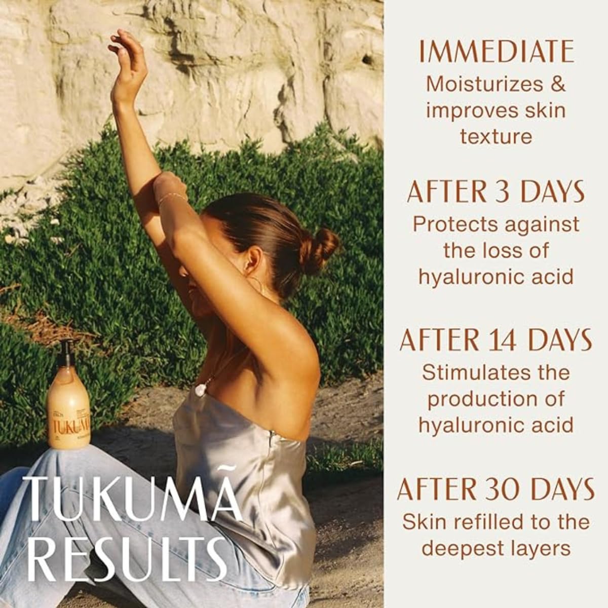 natura Ekos Tukumã Replenishing Body Lotion Refill – Vegan Skincare – Hydration & Texture – 400 ml