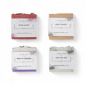 Natural Amor Los Angeles Organic Handmade Soap Bar Set (4 Pack) – Cold Process Gift for Women