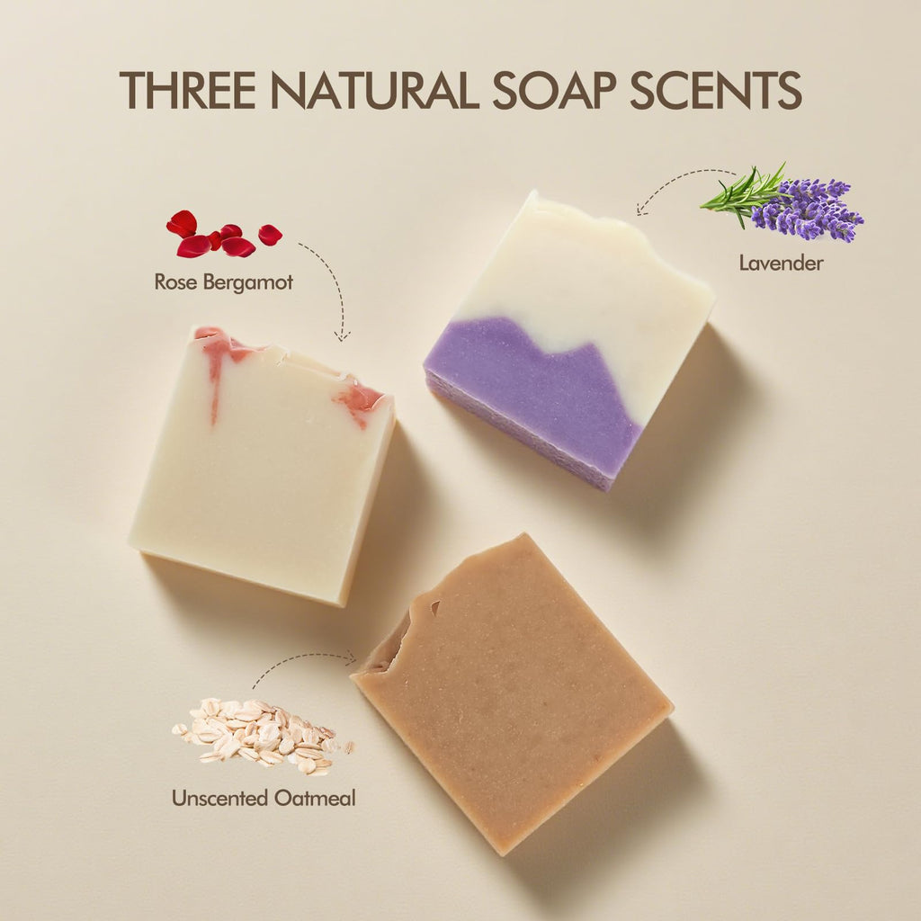 Natural Amor Los Angeles – All Natural Handmade Soap Bar 3-Pack
