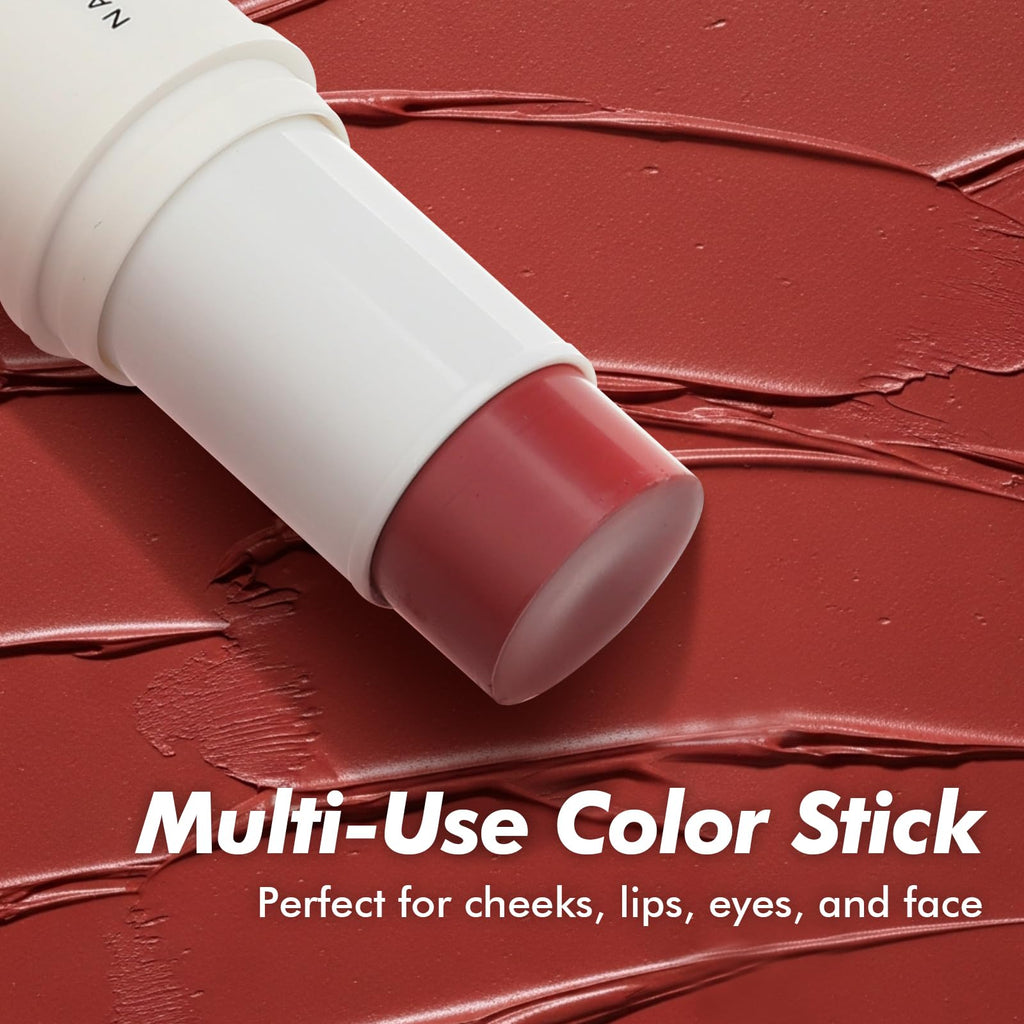Natural Amor Blush Stick – 0.28oz, Multi-Use Vegan Makeup for Eyes, Cheeks & Lips