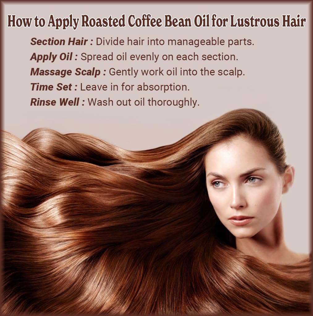 Natural Born Oils Roasted Coffee Bean Oil – 4oz Organic Cold-Pressed & Antioxidant-Rich