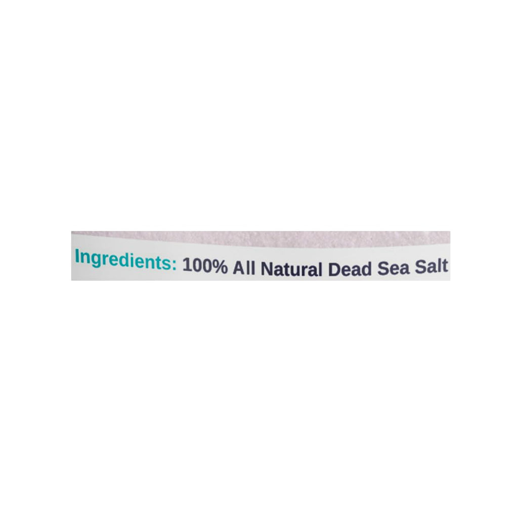 Natural Elephant Dead Sea Salt for Soaking & Bathing | 19 lb Fine-Grain Bulk Bag | 100% Natural & Pure
