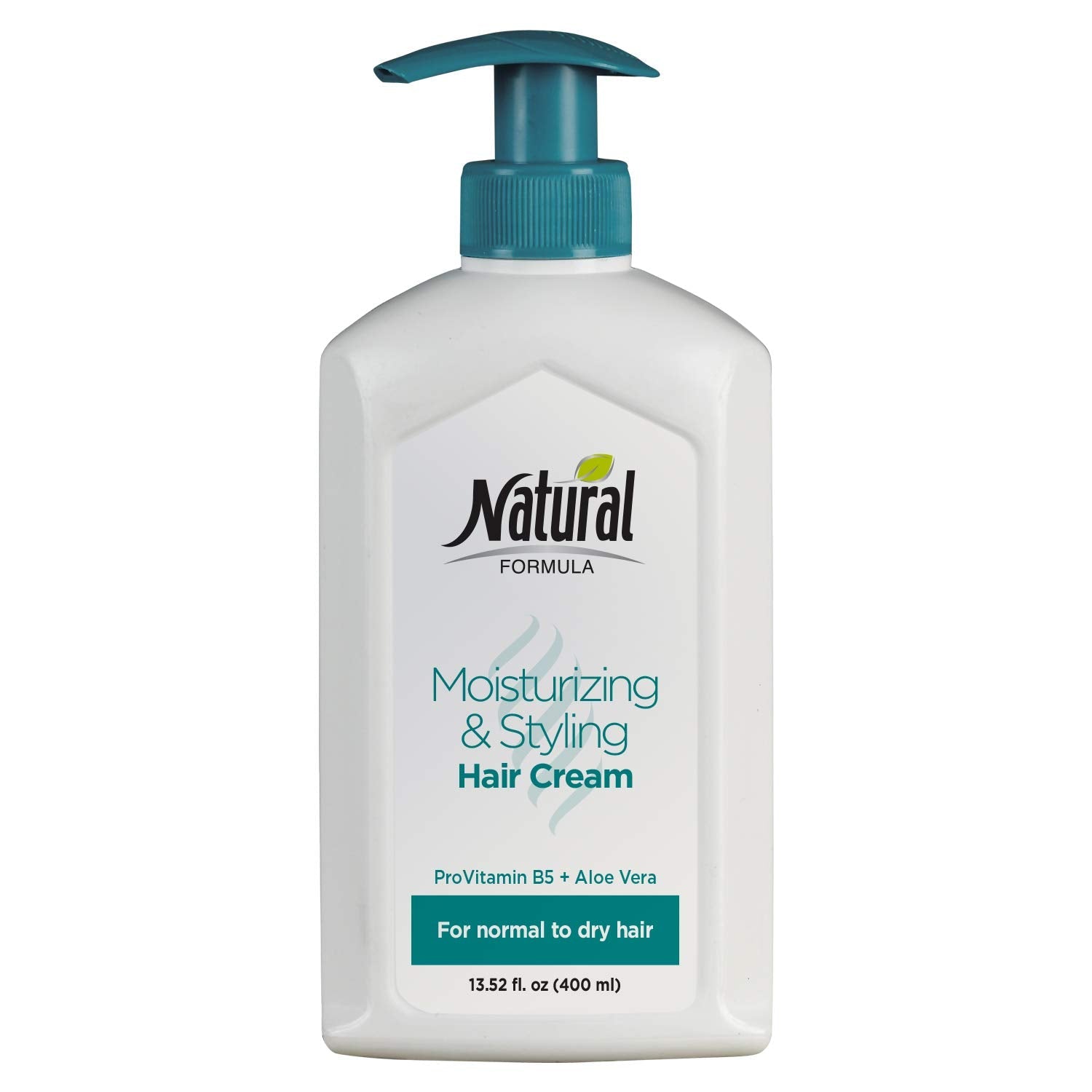Natural Formula Moisturizing Hair Cream – Aloe Vera & Pro Vitamin B5, 13.5 fl oz for Normal to Dry Hair