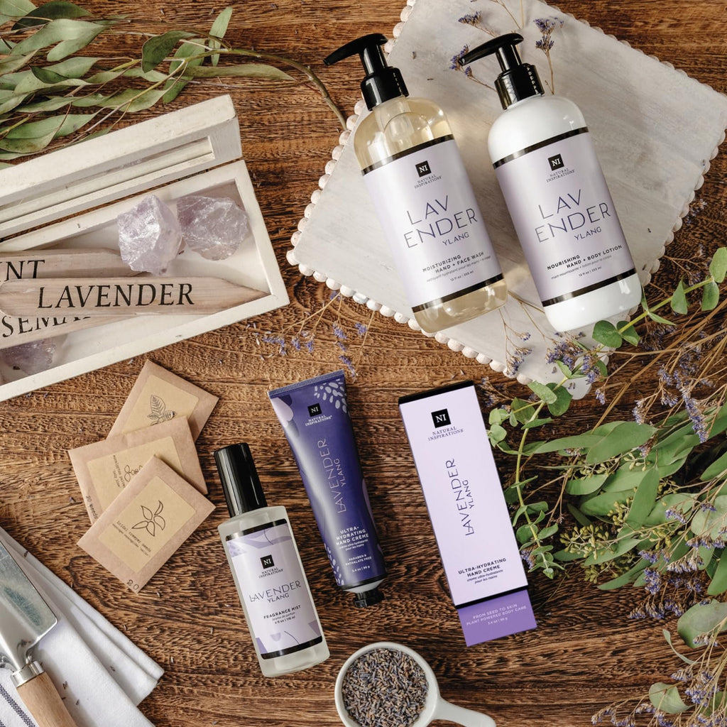 Natural Inspirations Lavender Ylang Nourishing Hand + Body Lotion 12oz – Hydration, Fragrance & Care