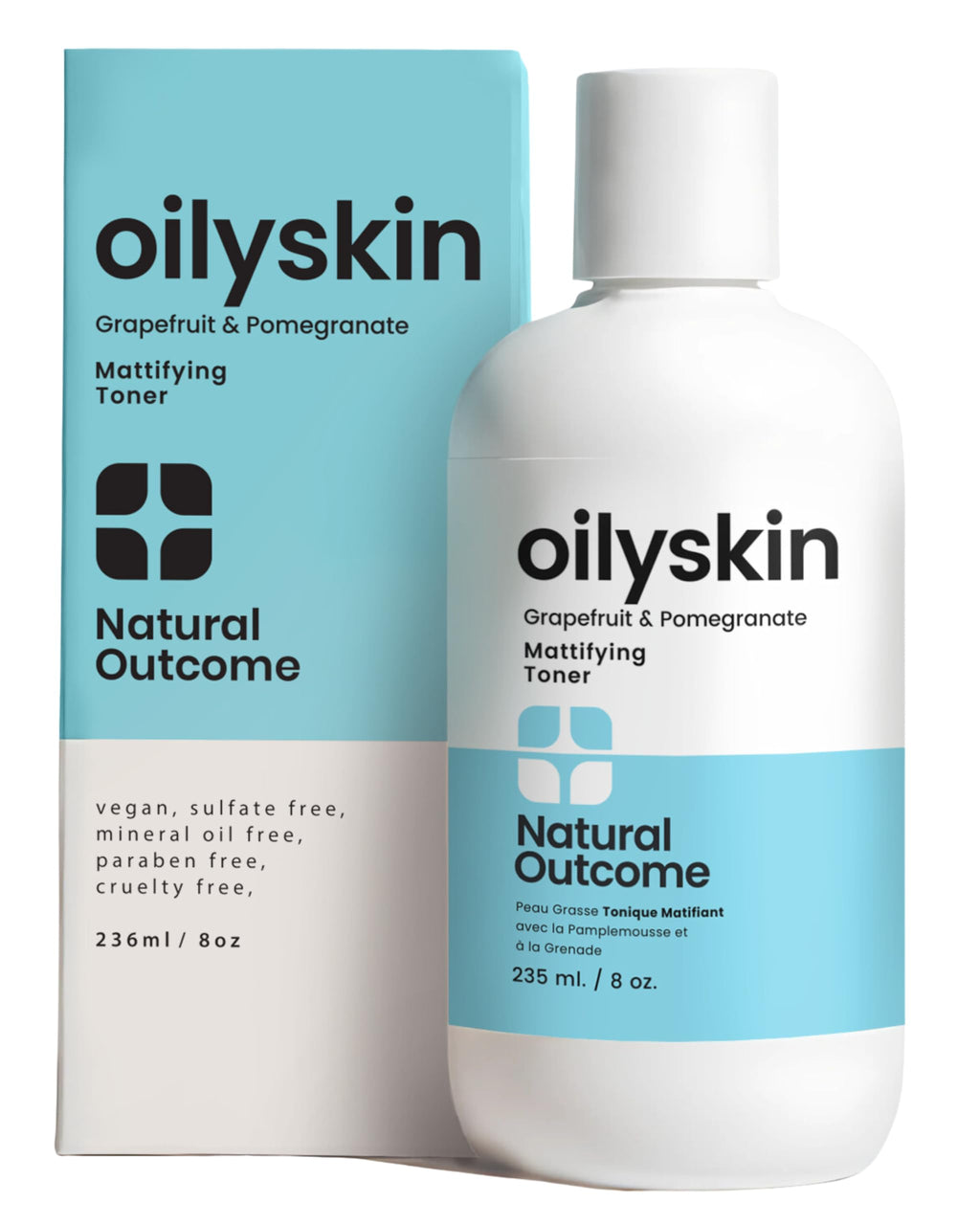 Natural Outcome Oily Skin Face Toner | Purifying Matte Toner with Aloe Vera