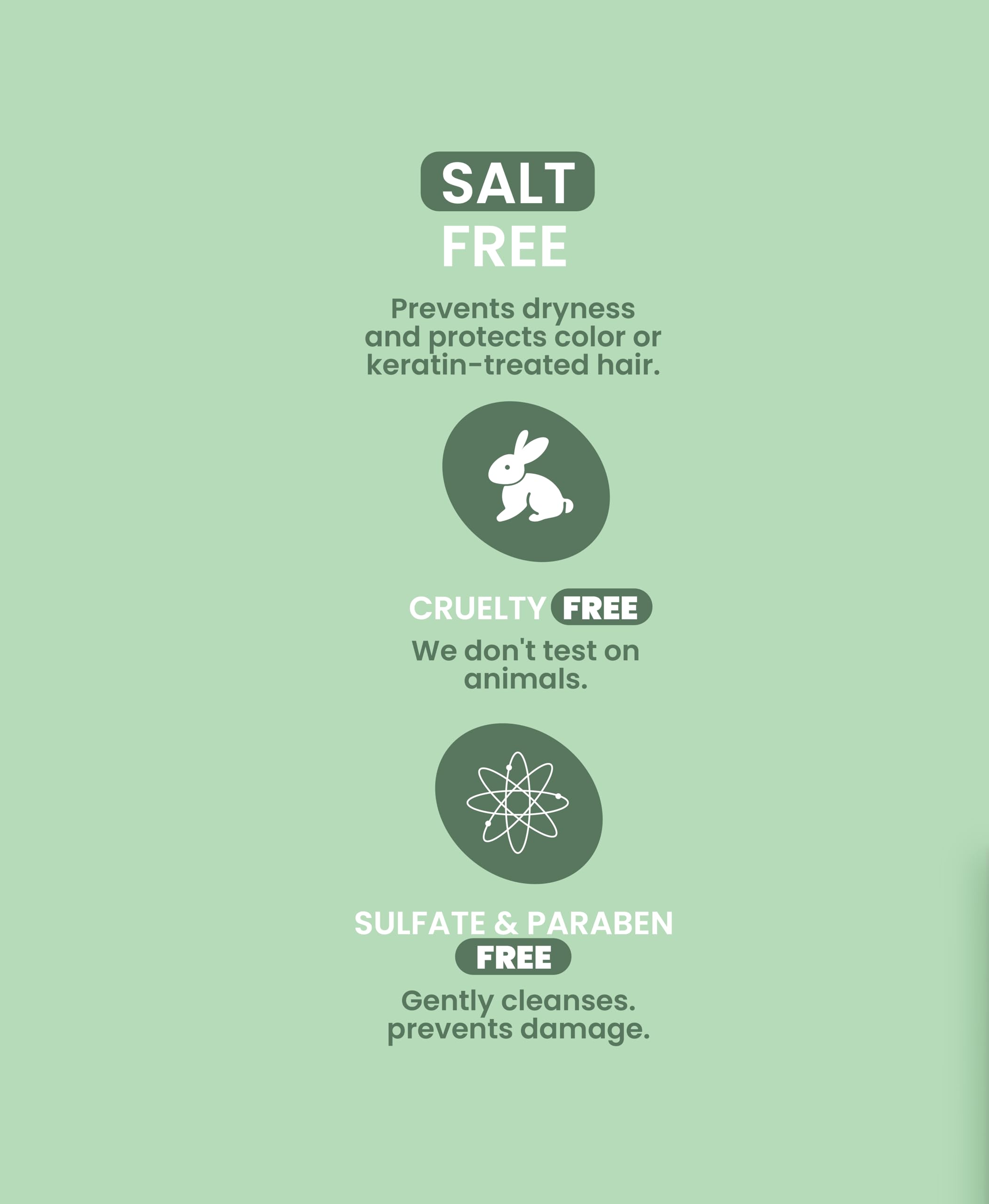 Natural sant Rosemary & Cinchona Shampoo & Conditioner Set – Sulfate-Free, Hydration & Scalp Support