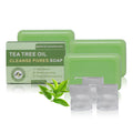 Natural Tea Tree Soap Bar Set – 3-Piece Plant-Based Cleanser with Tea Tree & Coconut Oil