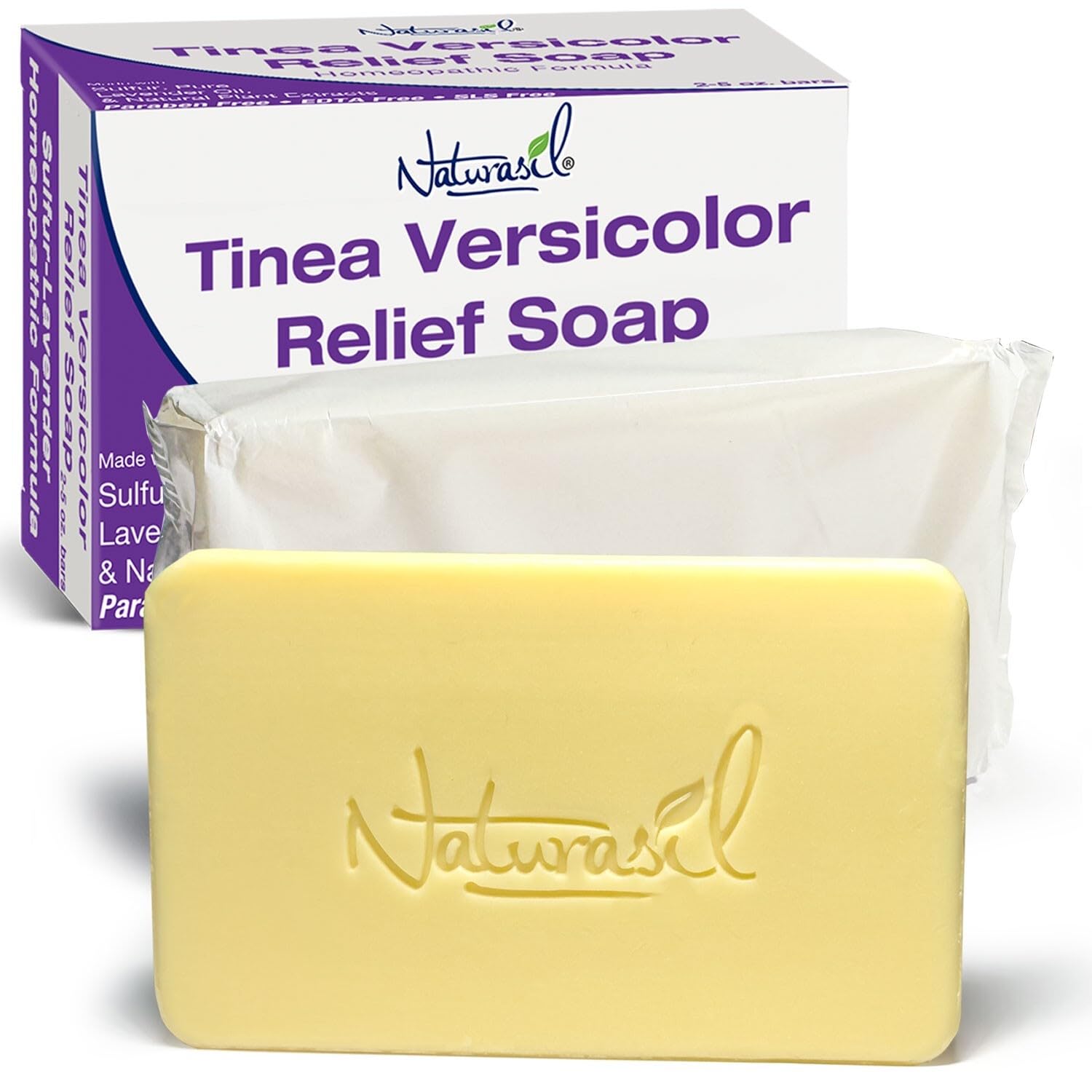 Naturasil Tinea Versicolor Treatment Soap (2-Pack) – Max-Strength 5oz Bars