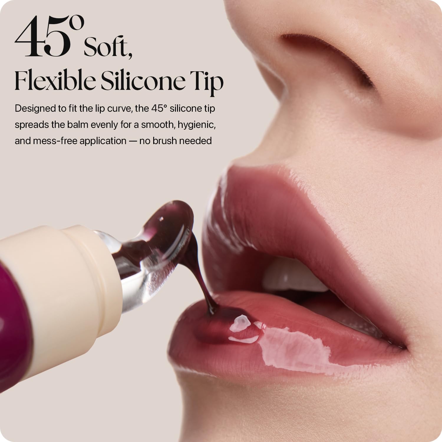 Nature Republic Honey Melting Lip Butter Balm – Hydrating Tinted Balm with Peptides (Black Cherry)