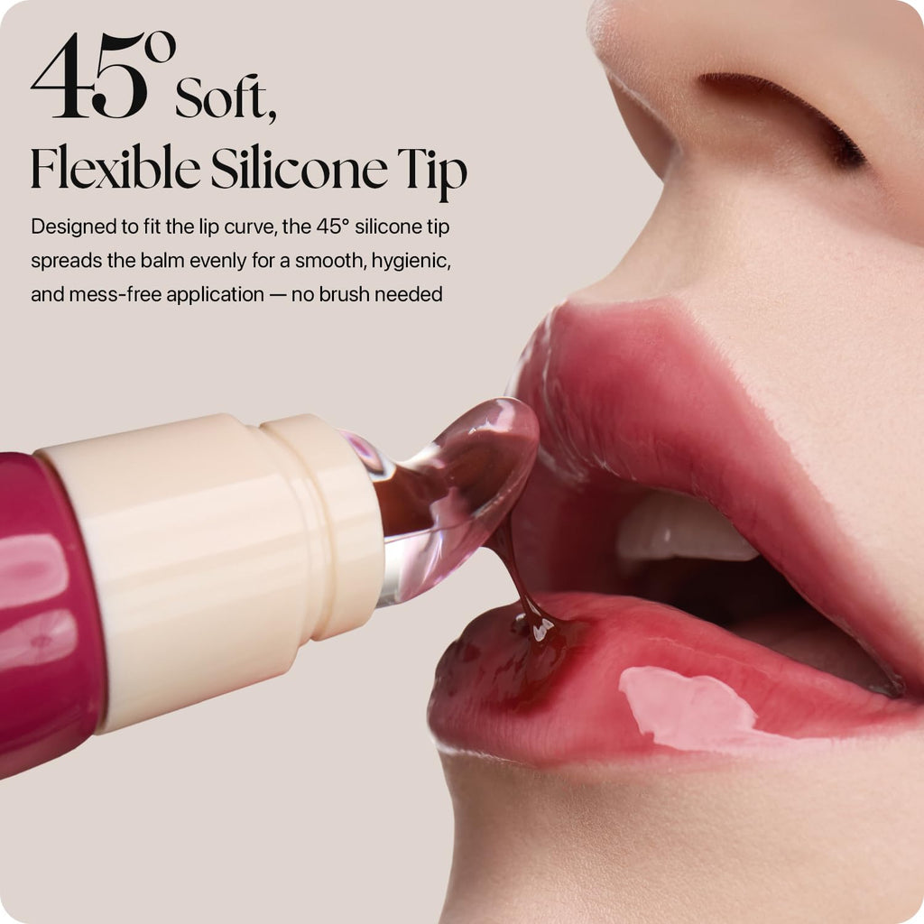 Nature Republic Honey Melting Lip Butter Balm – Hydrating Tinted Lip Balm with Peptides (Raspberry Glaze)