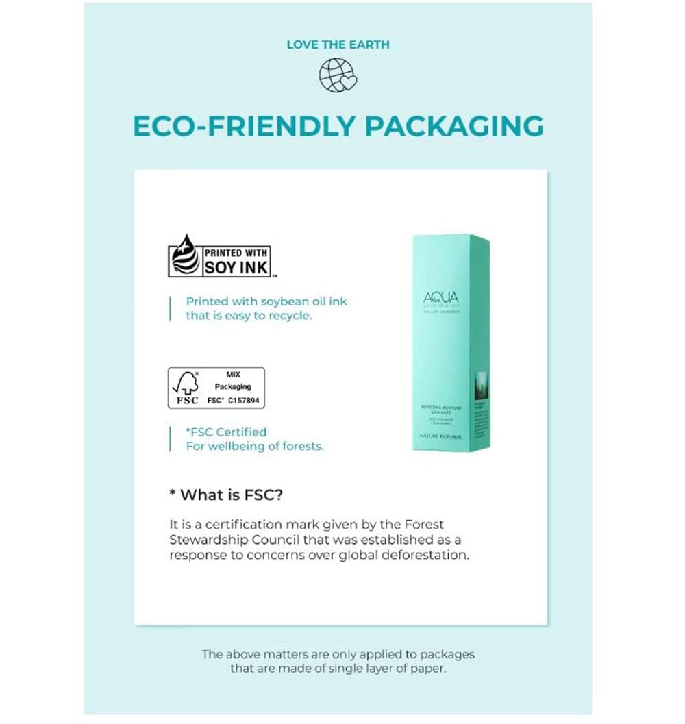 Nature Republic Super Aqua Max Watery Emulsion - Hydrating Deep Sea Water Daily Moisturizer 130ml