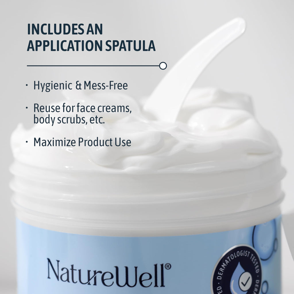 NATURE WELL Clinical Retinol Advanced Moisture Cream for Face, Body & Hands — 10 oz, Non-Greasy Hydration