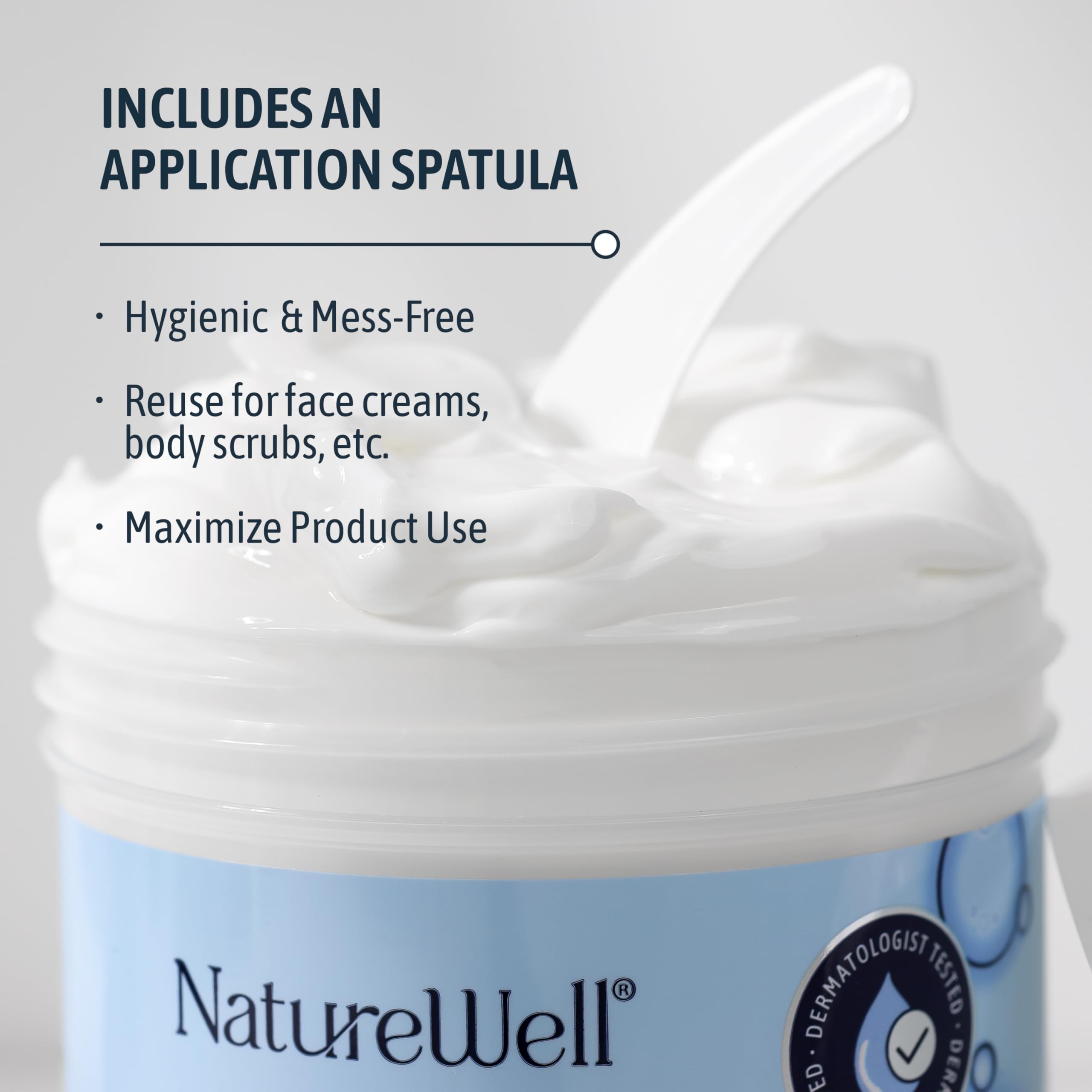 NATURE WELL Clinical Retinol Advanced Moisture Cream for Face, Body & Hands — 10 oz, Non-Greasy Hydration