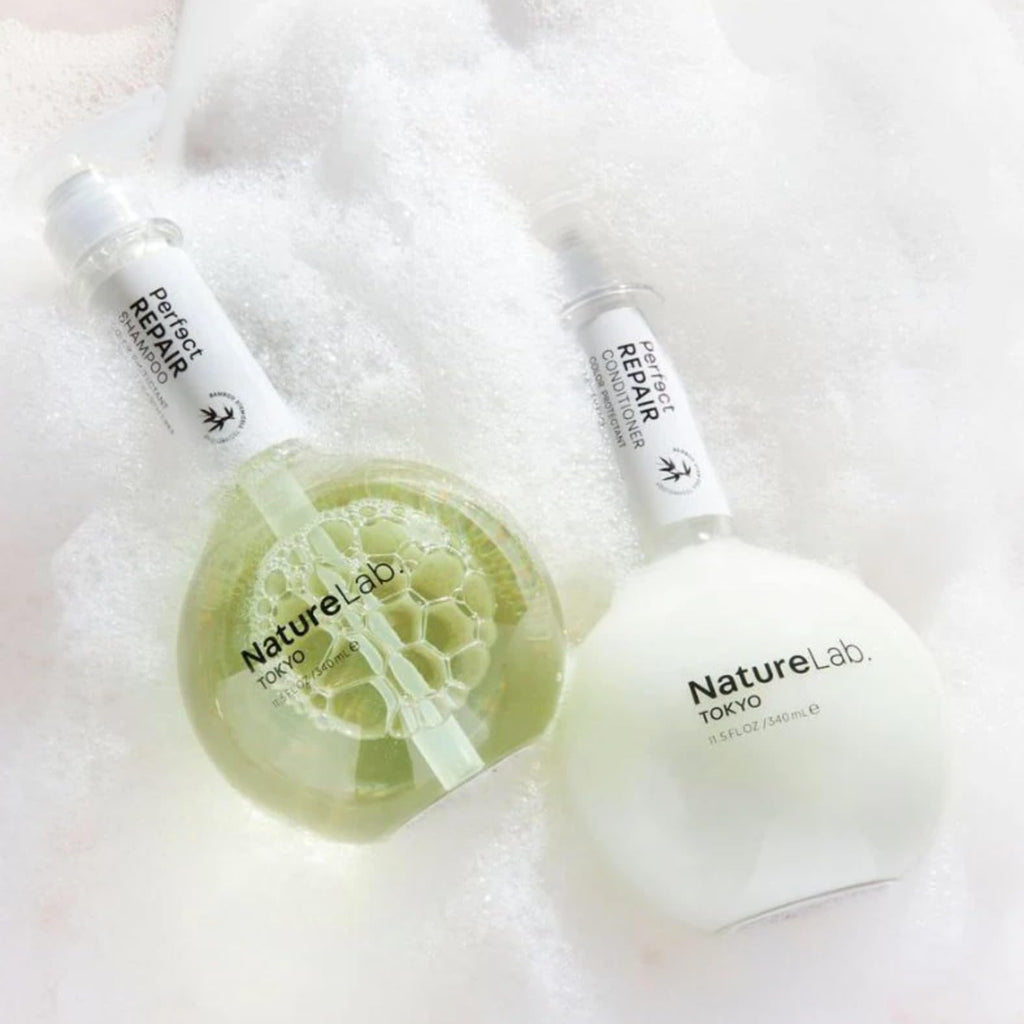 NatureLab.TOKYO Perfect Repair Shampoo & Conditioner Duo for Damaged Color-Treated Hair