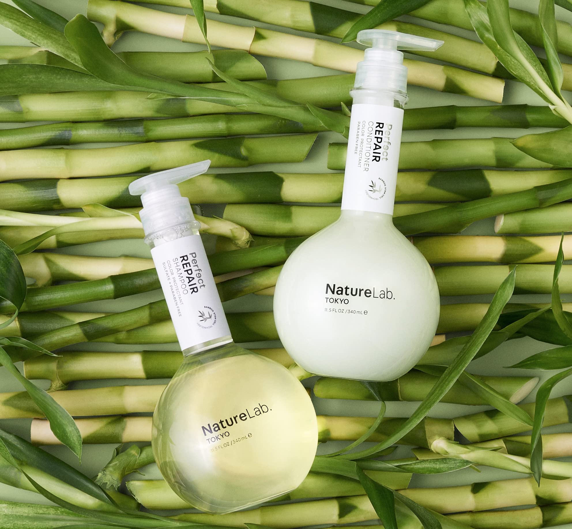 NatureLab.TOKYO Perfect Repair Shampoo & Conditioner Duo for Damaged Color-Treated Hair