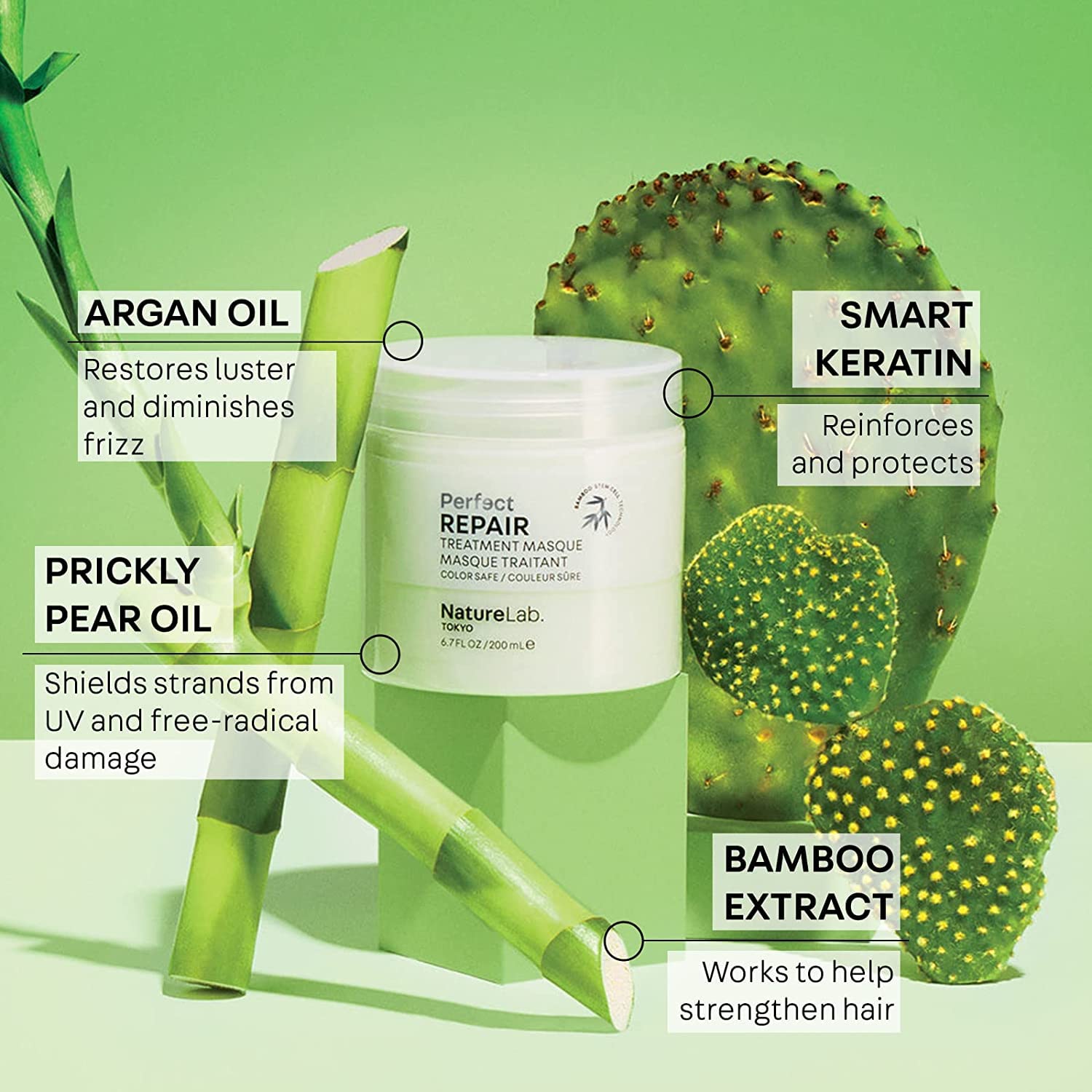 NatureLab.TOKYO Perfect Clean & Repair Duo: 2-in-1 Scalp Scrub & Repair Masque (8.1 oz + 6.7 oz)