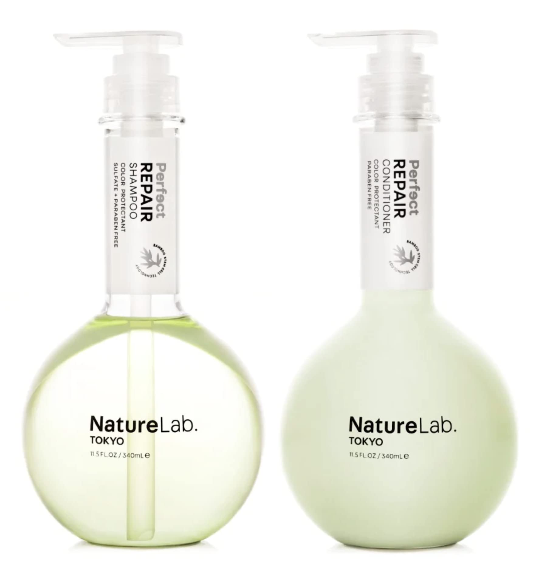 NatureLab.TOKYO Perfect Repair Shampoo & Conditioner Duo for Damaged Color-Treated Hair