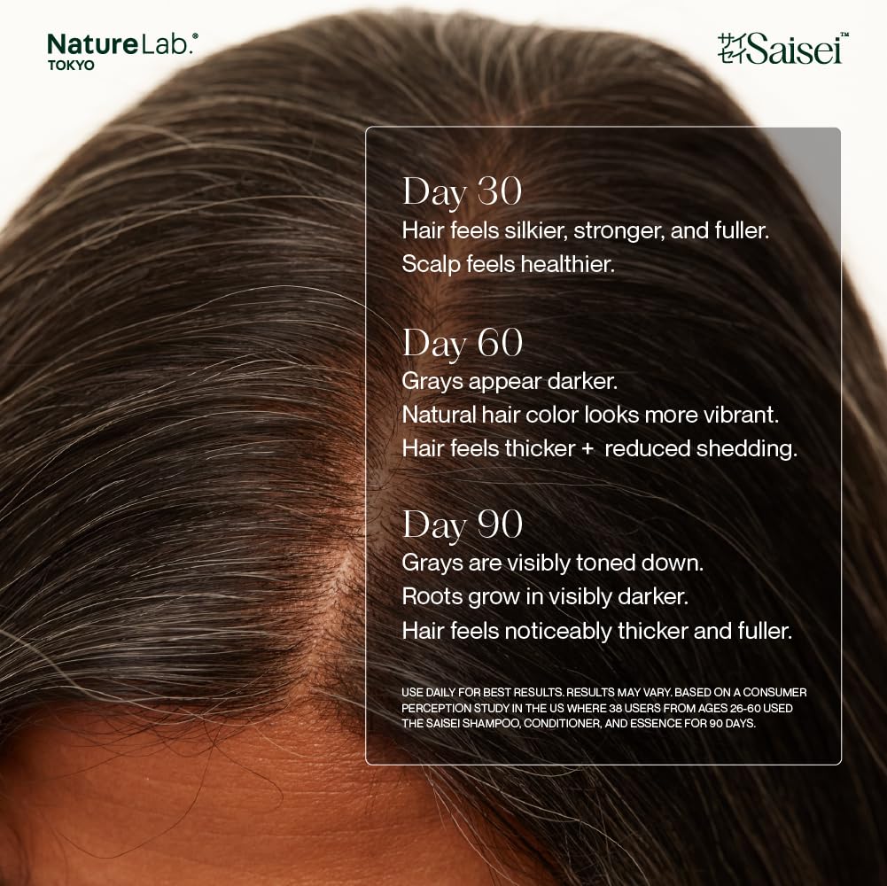 NatureLab.TOKYO SaiSei Restoring Therapy Conditioner — Lightweight, Silicone-Free Nourishment 11.5 oz