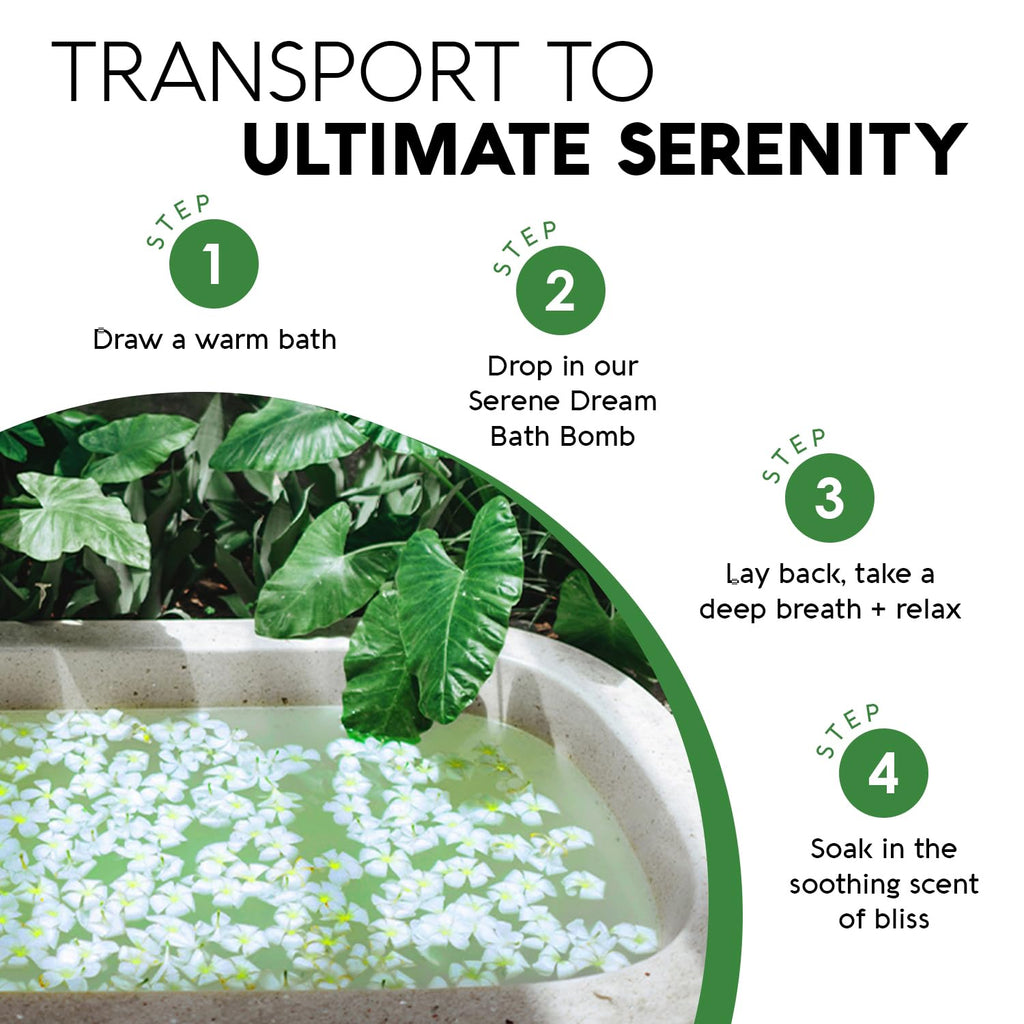 Nature's Beauty Eucalyptus & Tea Tree Bath Bomb Multi-Pack - 4x5.5oz - Vegan, Non-Staining, Luxury Spa Fizzy