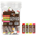 Nature’s Bees Cocoa Butter Lip Balm 72-Pack - Original Flavor Collection (Olive Oil, Mango Butter, Shea Butter)