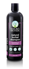 Nature's Brands Herbal Choice Mari Rosemary & Chamomile Shampoo — Organic, No Synthetics (16 Fl Oz)