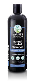 Nature's Brands Herbal Choice Mari Eucalyptus & Fennel Shampoo – Organic, Sulfate-Free (16 oz)