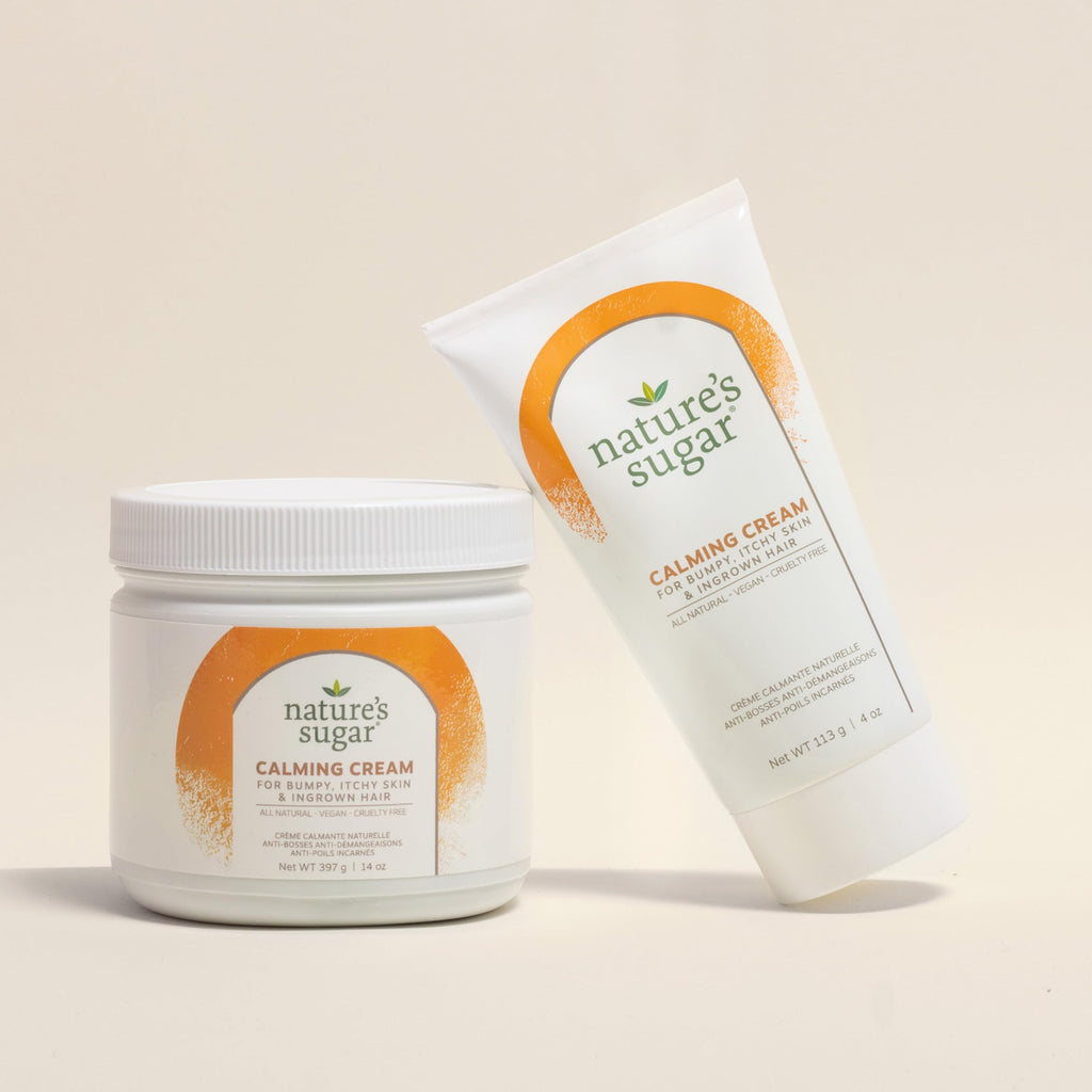 Nature's Sugar Calming Post-Wax Care Cream – Hydration & Cooling Aftercare (4 oz)